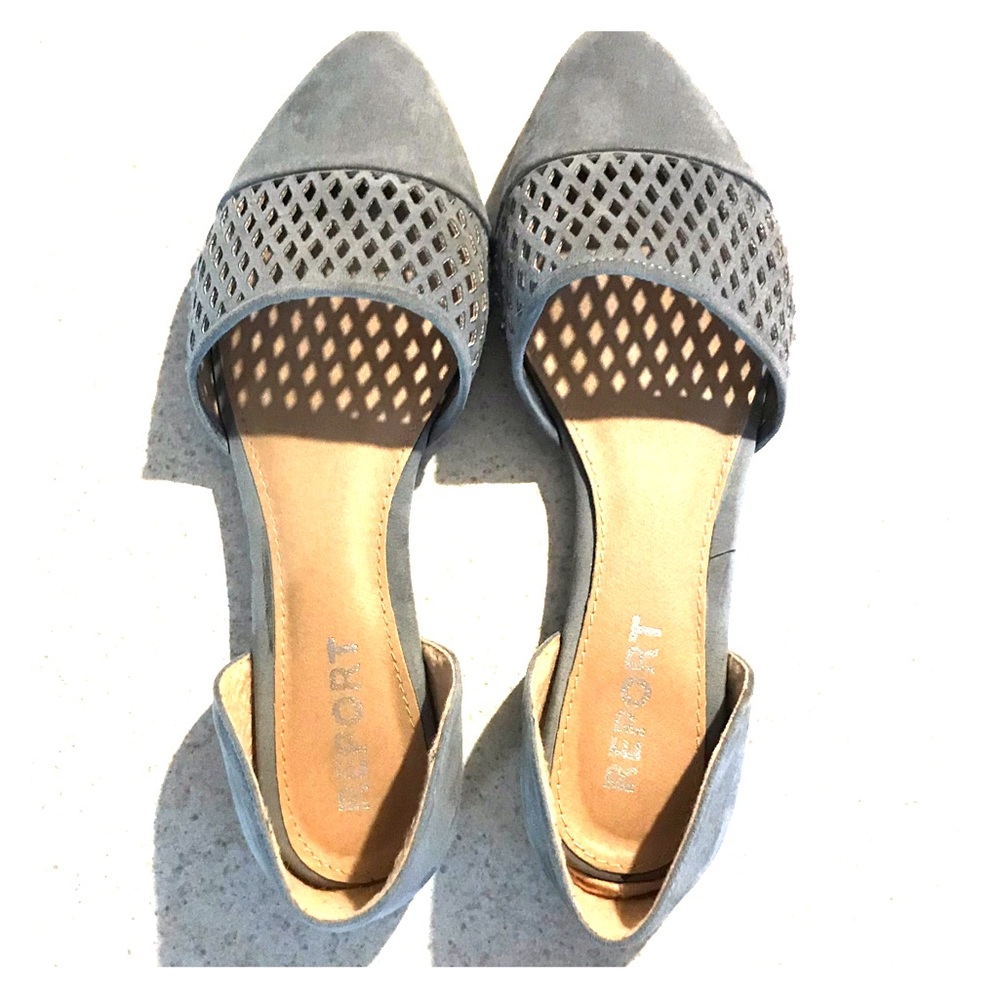 Grey DSW flats